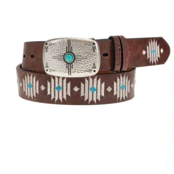 HOOEY Accessories - NEW HOOEY taos belt in brown